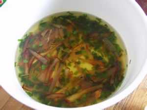 葱香酒酿芸豆