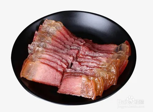 杏鲍菇炒熏肉