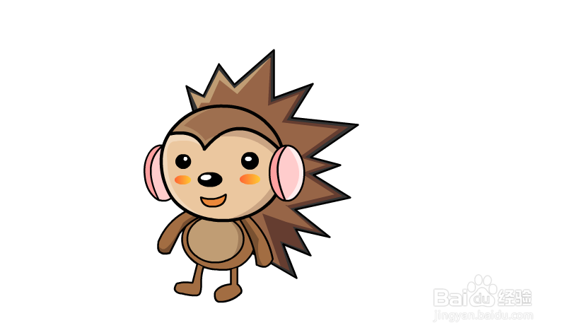 小猴子怎么画怎么画小猴子