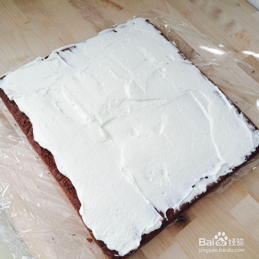 可可蛋糕卷的做法