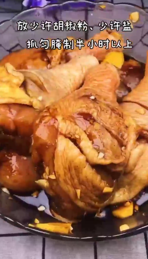 怎样做蒜香蜜汁鸡腿