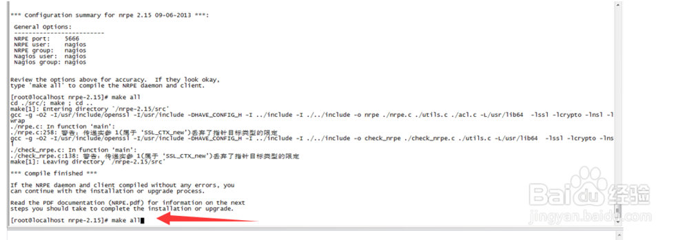 nagios监控linux主机