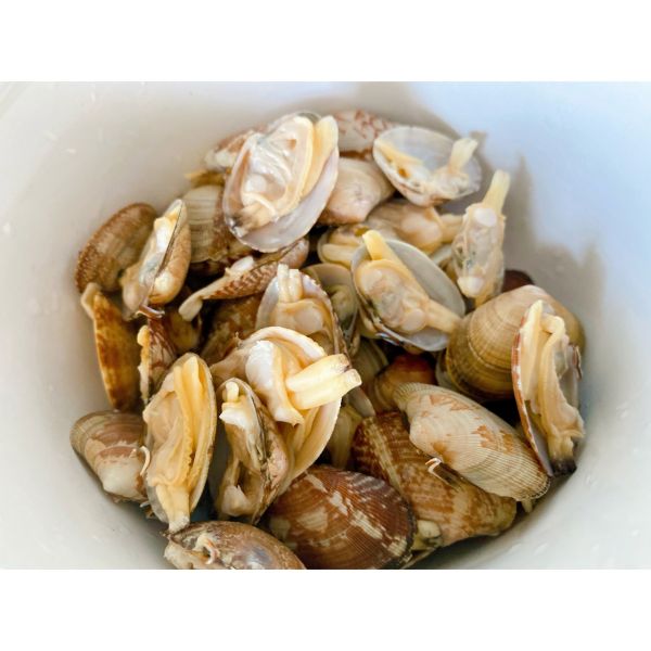 蒜香青椒炒花甲