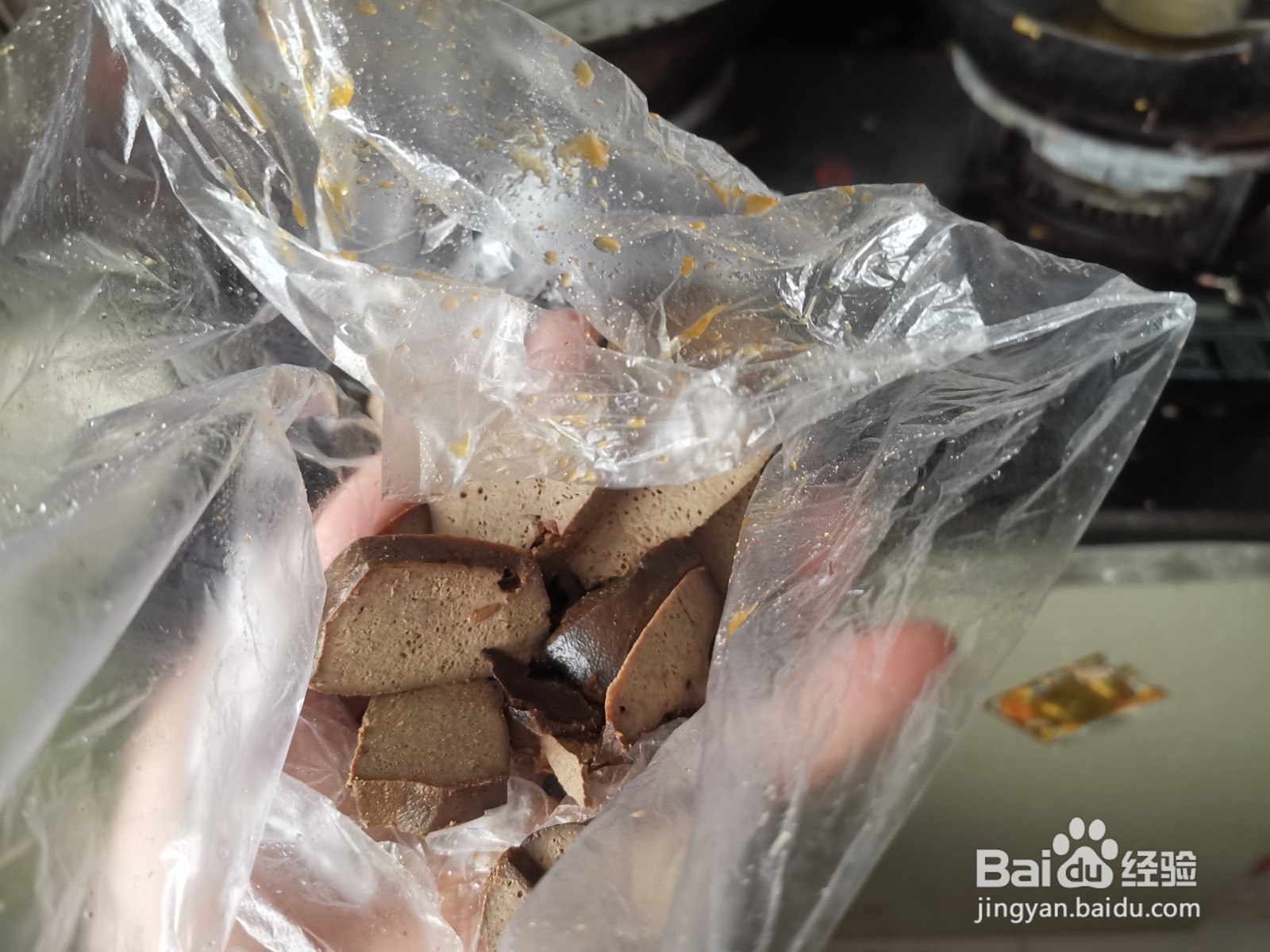 卤猪肝拌黄瓜