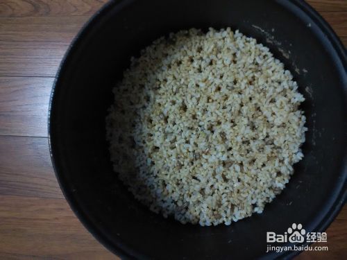 发芽糙米饭做法