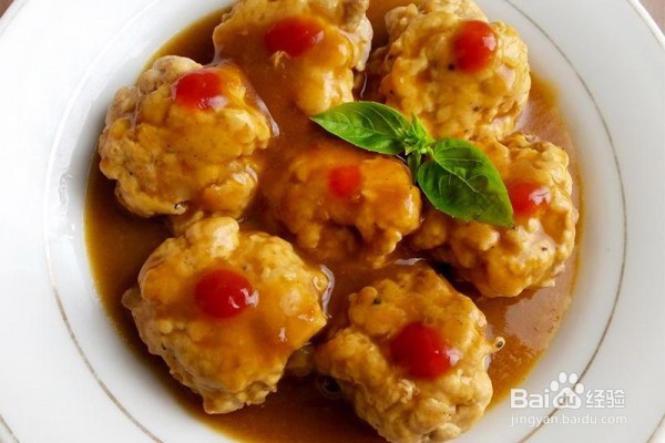 网红食谱:咖喱酱烧肉丸