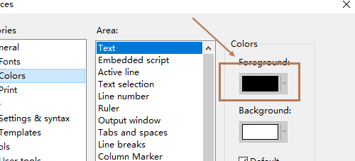 如何设置Editplus文本颜色