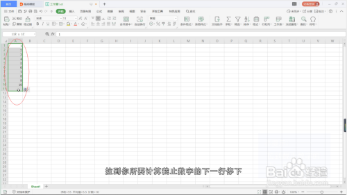WPS表格怎么套用求和公式自动求和