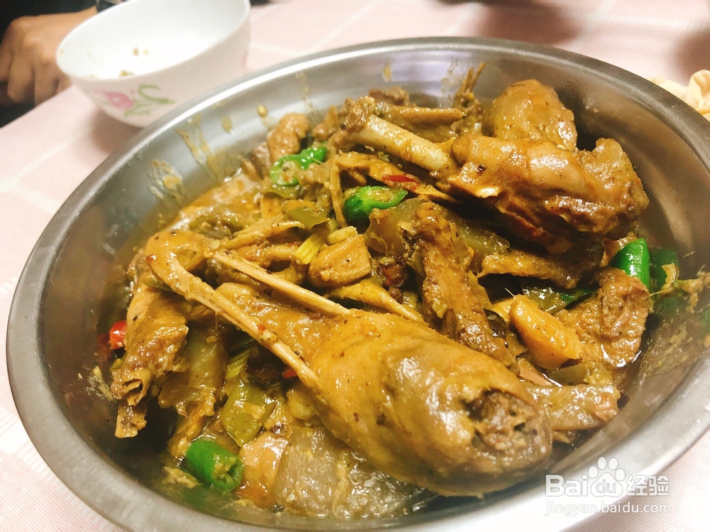 香气满满的魔芋烧鸭