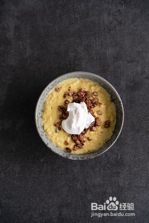 营养早餐燕麦粥步骤