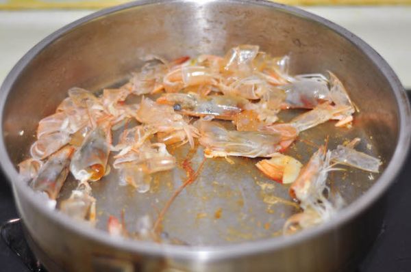 大虾毛豆花椰菜浓汤