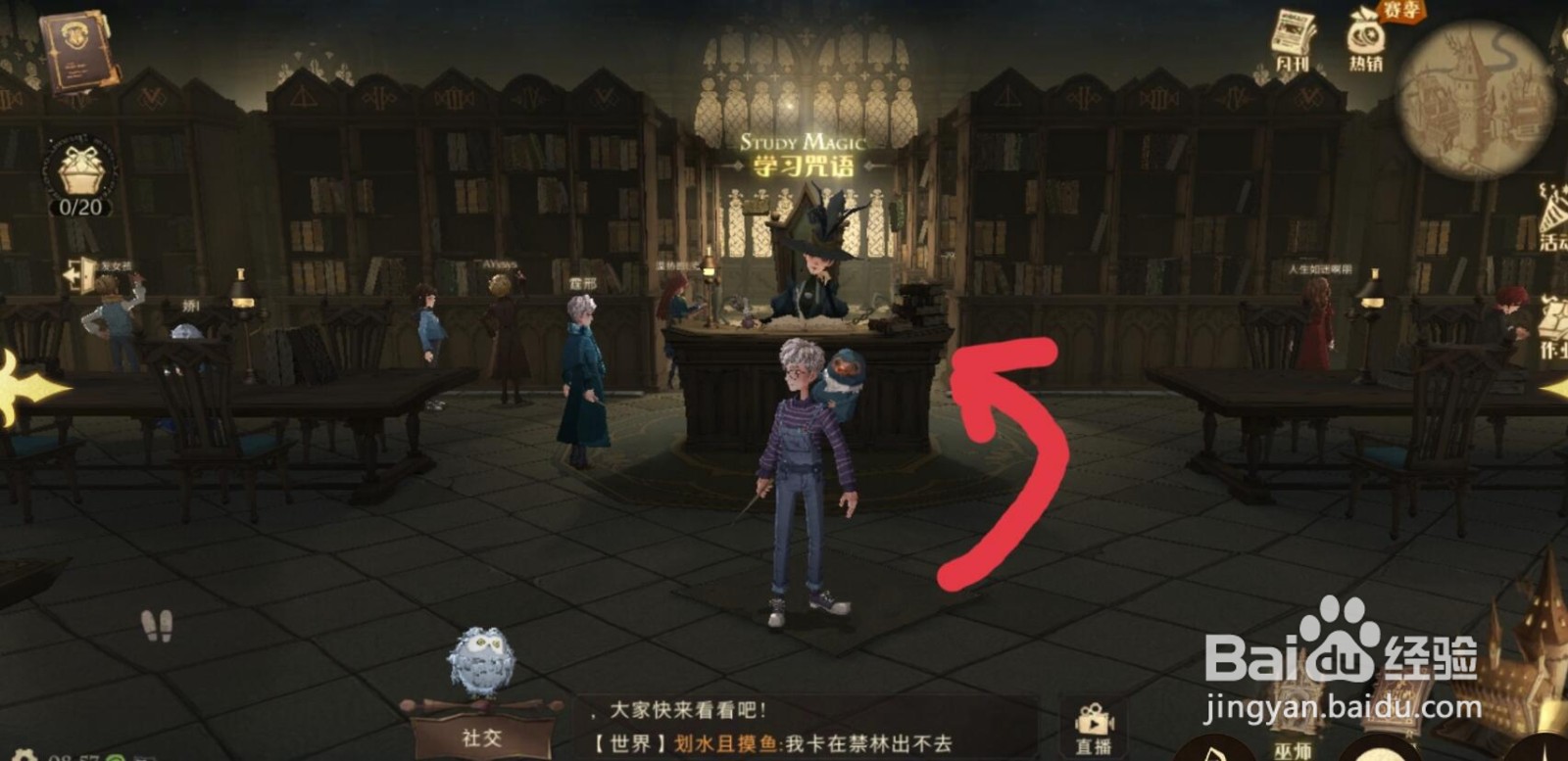 哈利波特魔法觉醒10.7彩蛋在哪