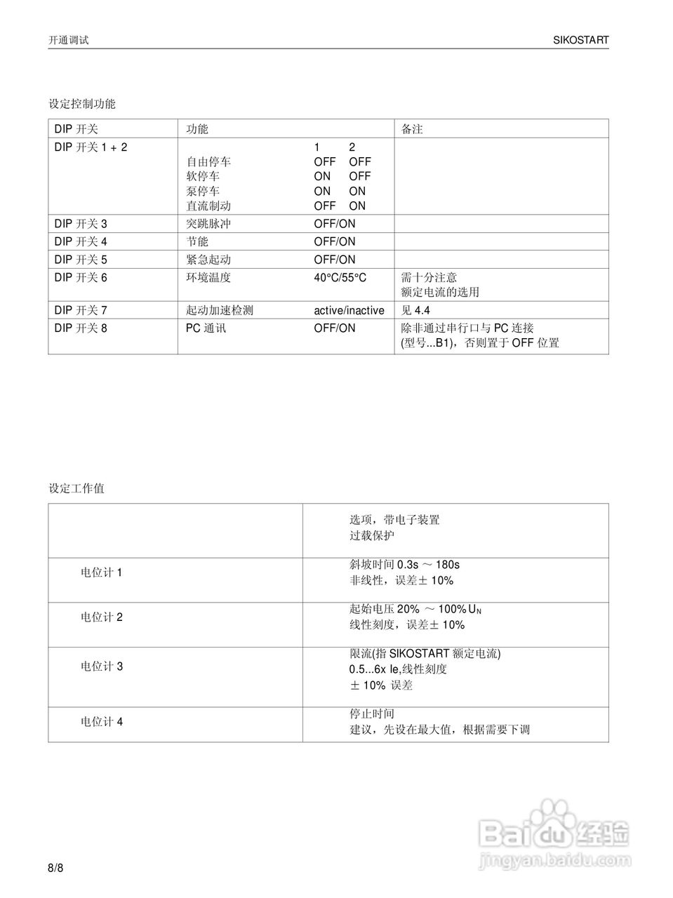 SIEMENS 3RW22电子式软起动器说明书:[7]