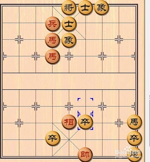 象棋杀法的练习：[17]双马饮泉2