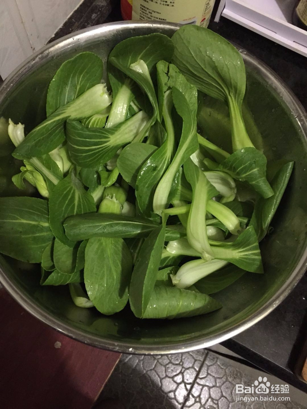 蒜炒青菜的做法