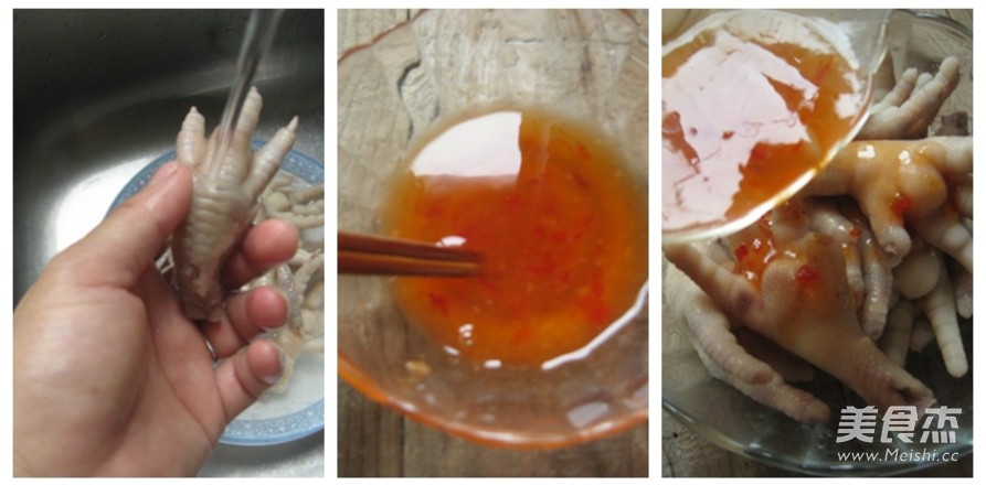 泰式酸辣凤爪 东南亚风情凉菜