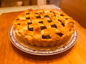 健康流心草莓派的做法