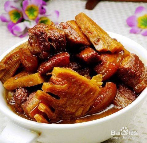 笋干烧肉的做法