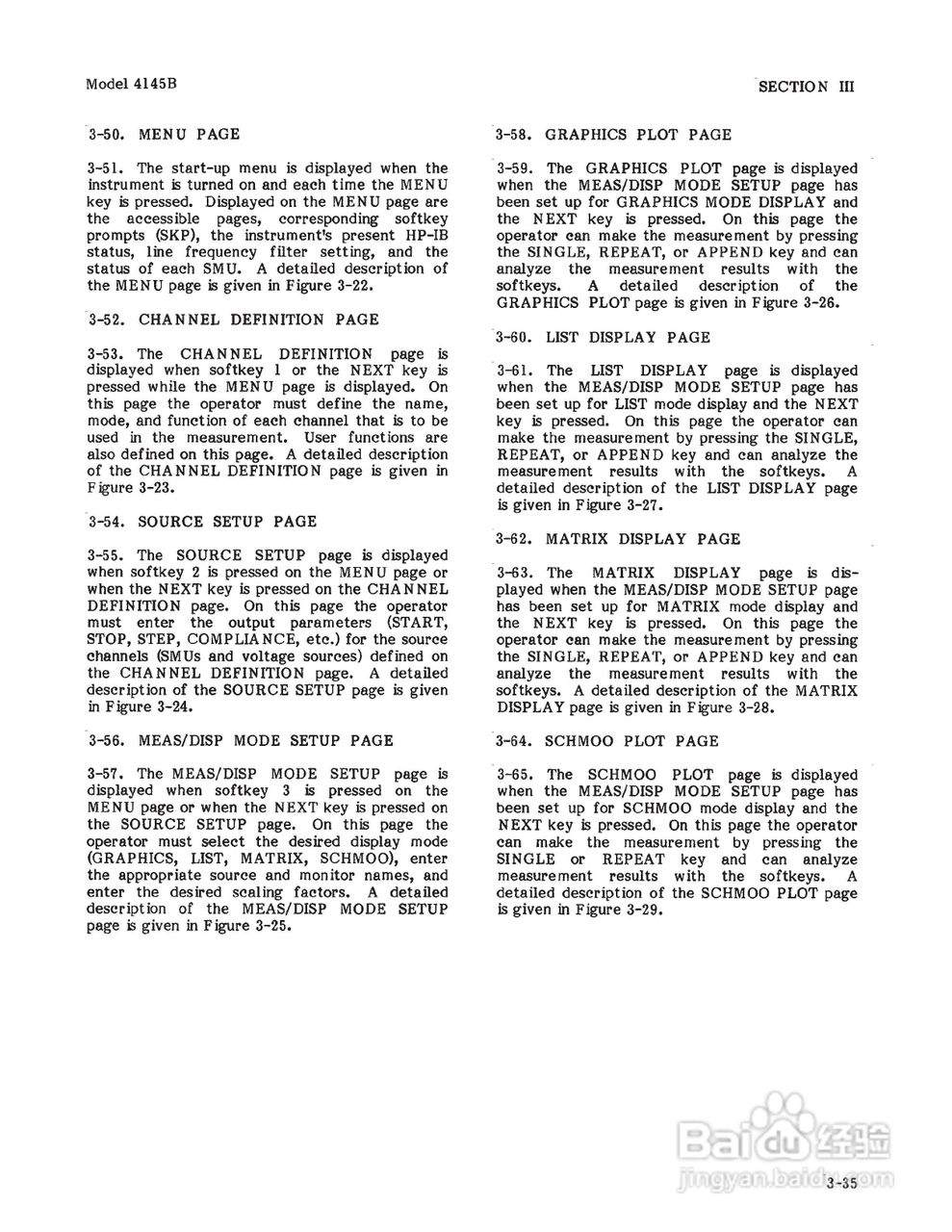 HP 4145B仪器用户使用手册:[7]