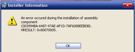 未正确安装msxml4.0