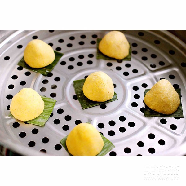 金玉窝窝头+虾酱小炒