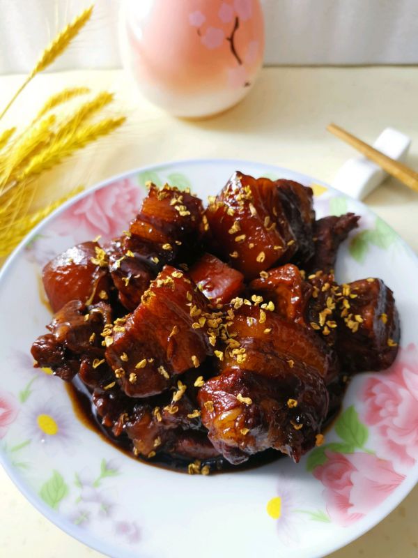 桂花红烧五花肉