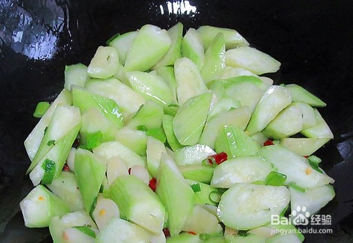 丝瓜炖豆腐的做法