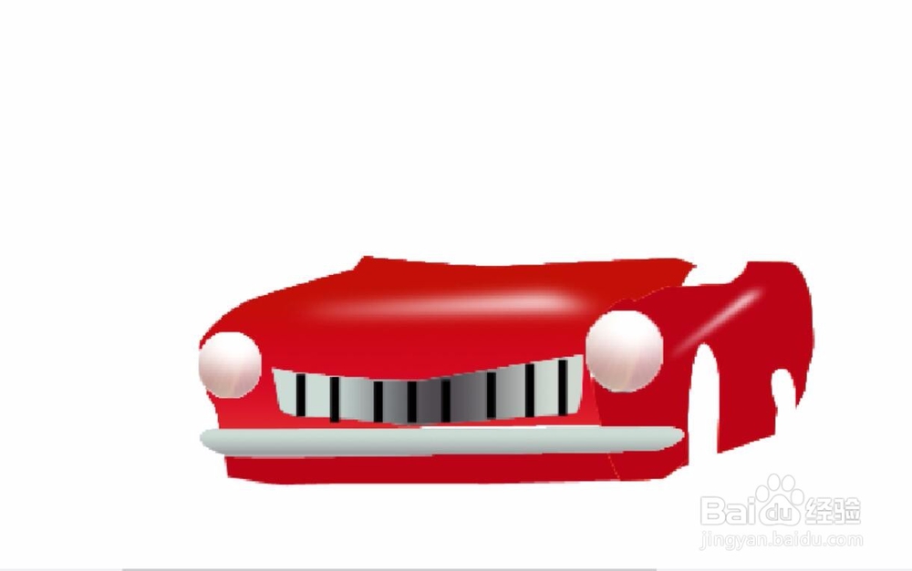 PS红色老爷车