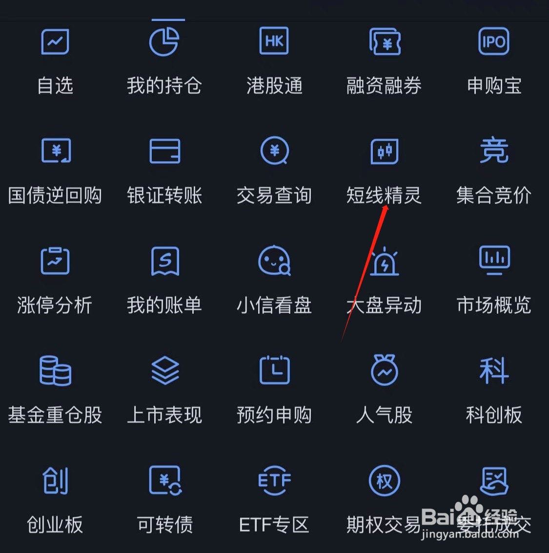 国信证券怎么查看短线精灵