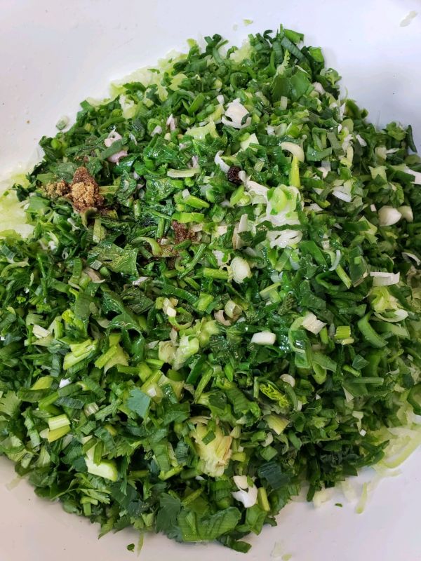 饺子萝卜虾仁鸡蛋排排子