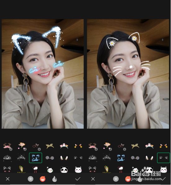 OPPO Find X相册里的图片如何添加AR贴纸？