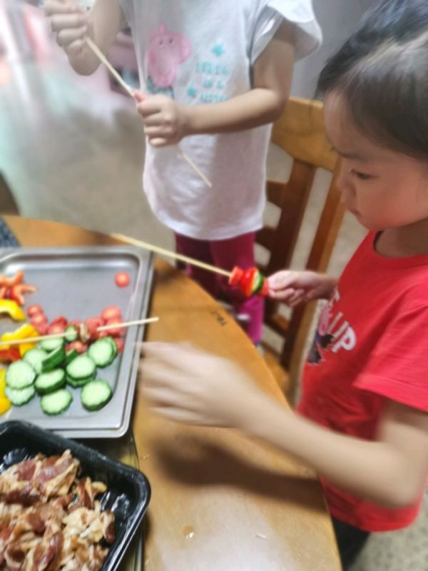 韩式鲜蔬烤肉串