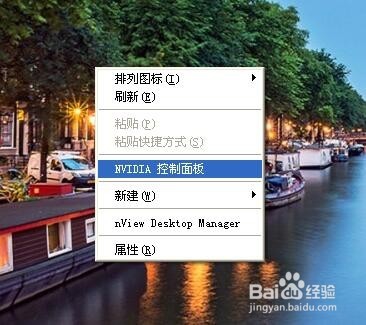 NVIDIA控制面板