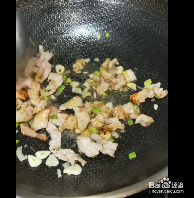 山药炒肉的做法