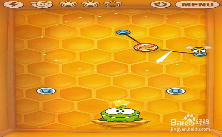 手机游戏割绳子level10-13三星攻略