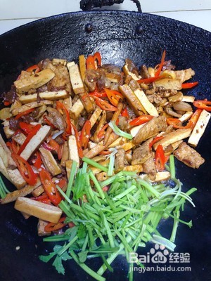 香干炒肉的做法