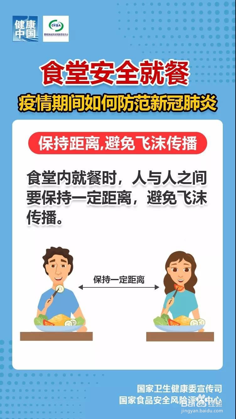 疫情期间如何在食堂安全就餐