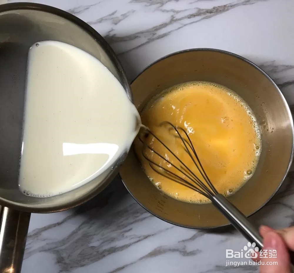 手工烘焙嫩滑焦糖布丁甜品