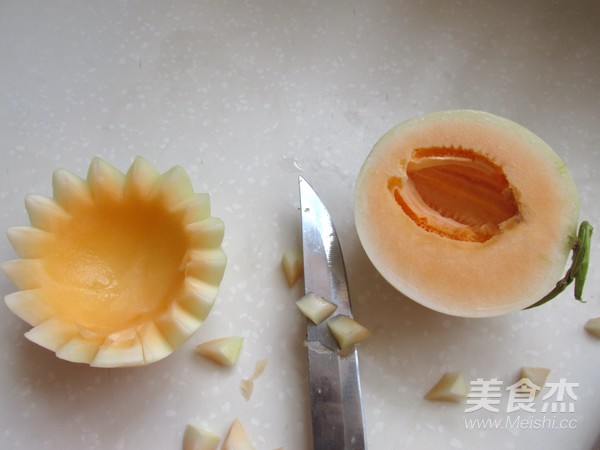 甜瓜沙拉盅的做法