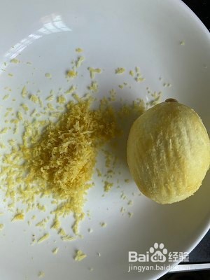磅蛋糕柠檬的做法