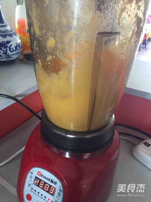 芒果奶昔的做法