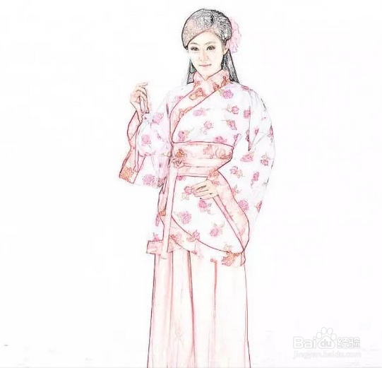 PS修人物图为工笔画技巧