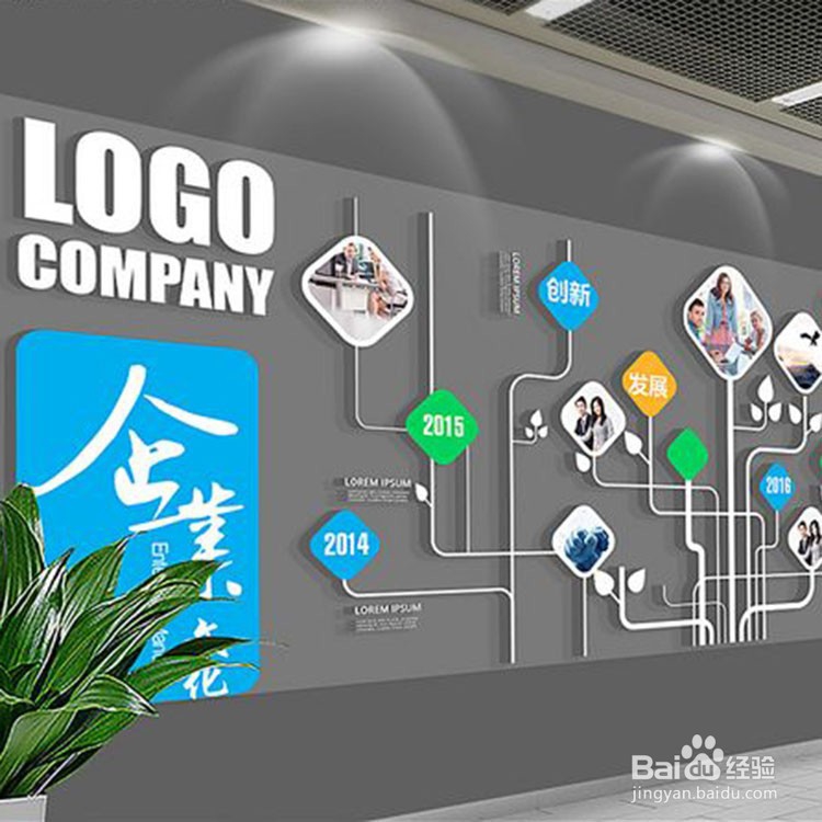 企业文化墙要怎么设计更贴合实际化