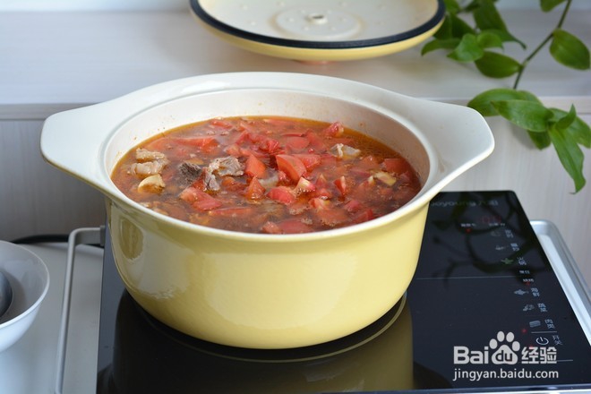 番茄牛肉煲的做法