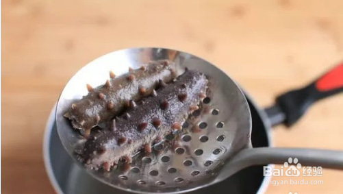 鲍汁西兰花海参的做法