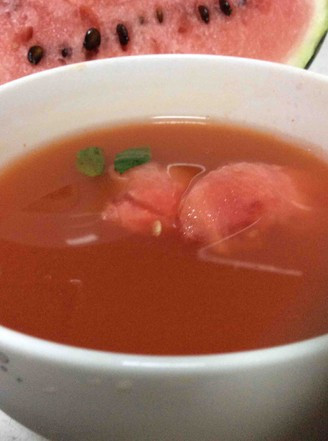 冰镇西瓜汤的做法