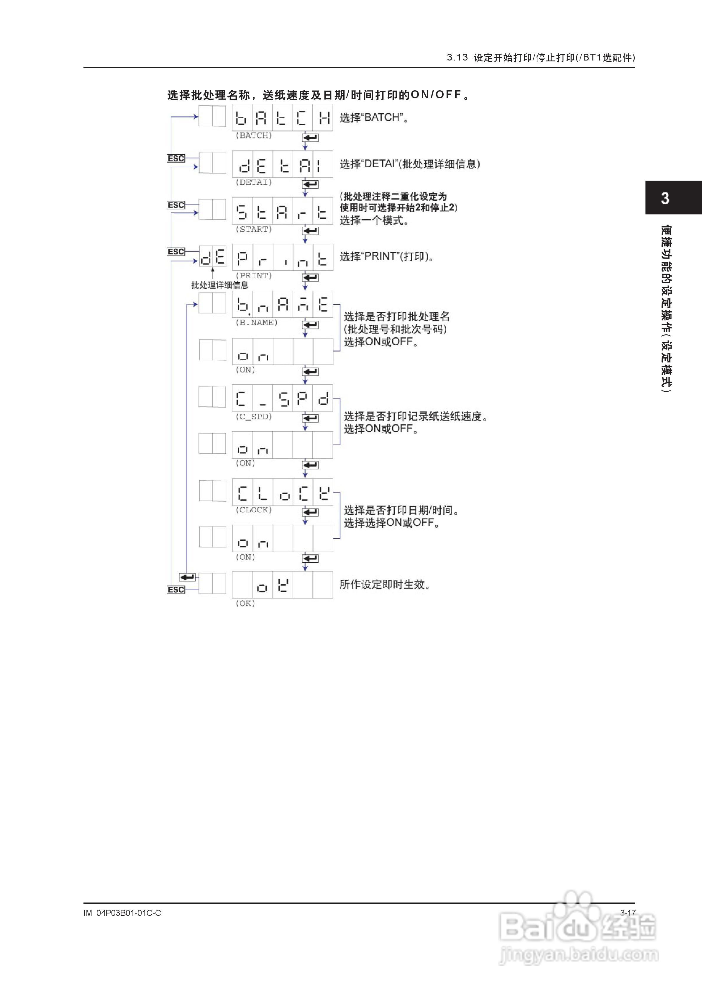 YOKOGAWA SR10001有纸记录仪使用说明书:[6]