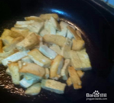 青椒烧豆腐的做法
