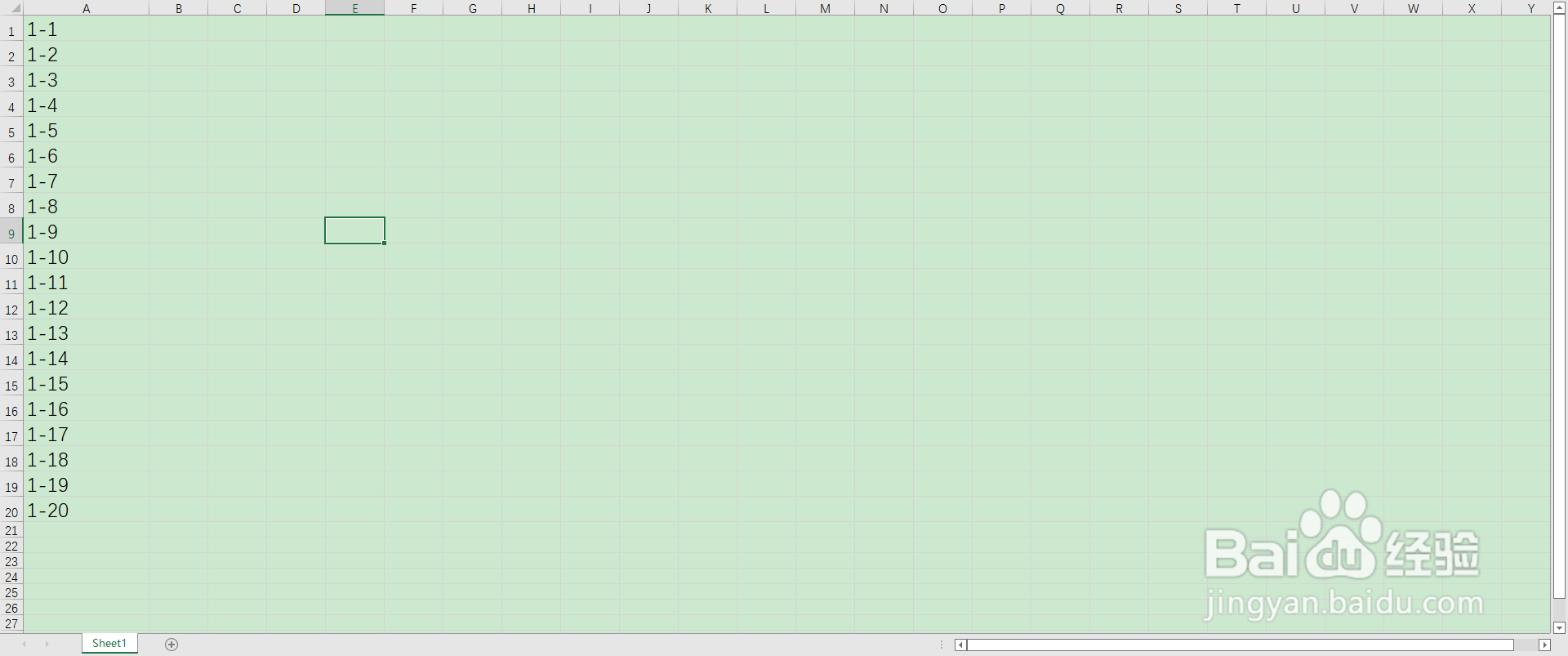excel输入的“1-1”自动变为日期形式怎么办