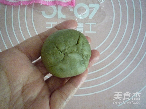 抹茶麻茸酥&红曲麻茸酥